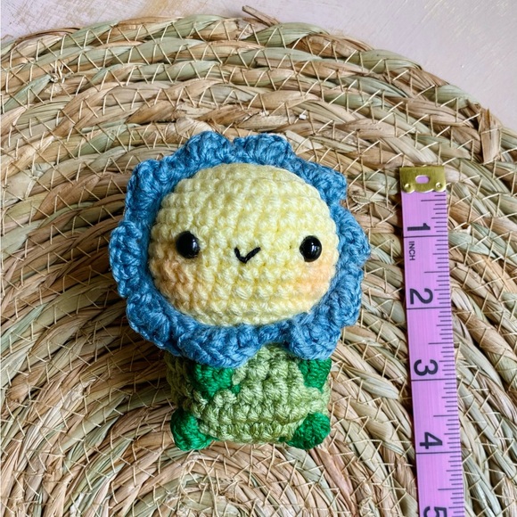 Flower Trio- Handmade Crochet Toys - Picture 2 of 2